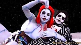 Joanna Angel is a randy gothic doll and likes to suck dicks